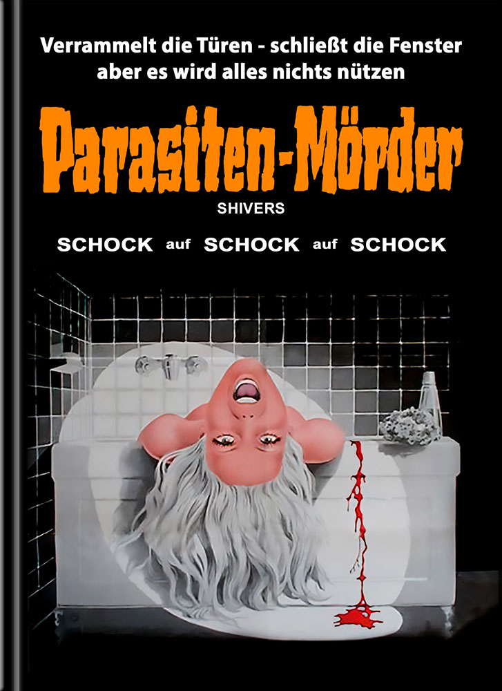 PARASITEN-MÖRDER (SHIVERS) (4K UHD+Blu-Ray) - Cover A - Mediabook - Limited 444 Edition