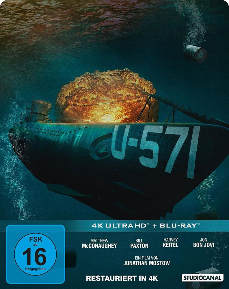 U-571 (4K UHD+Blu-Ray) - Limited Steelbook Edition