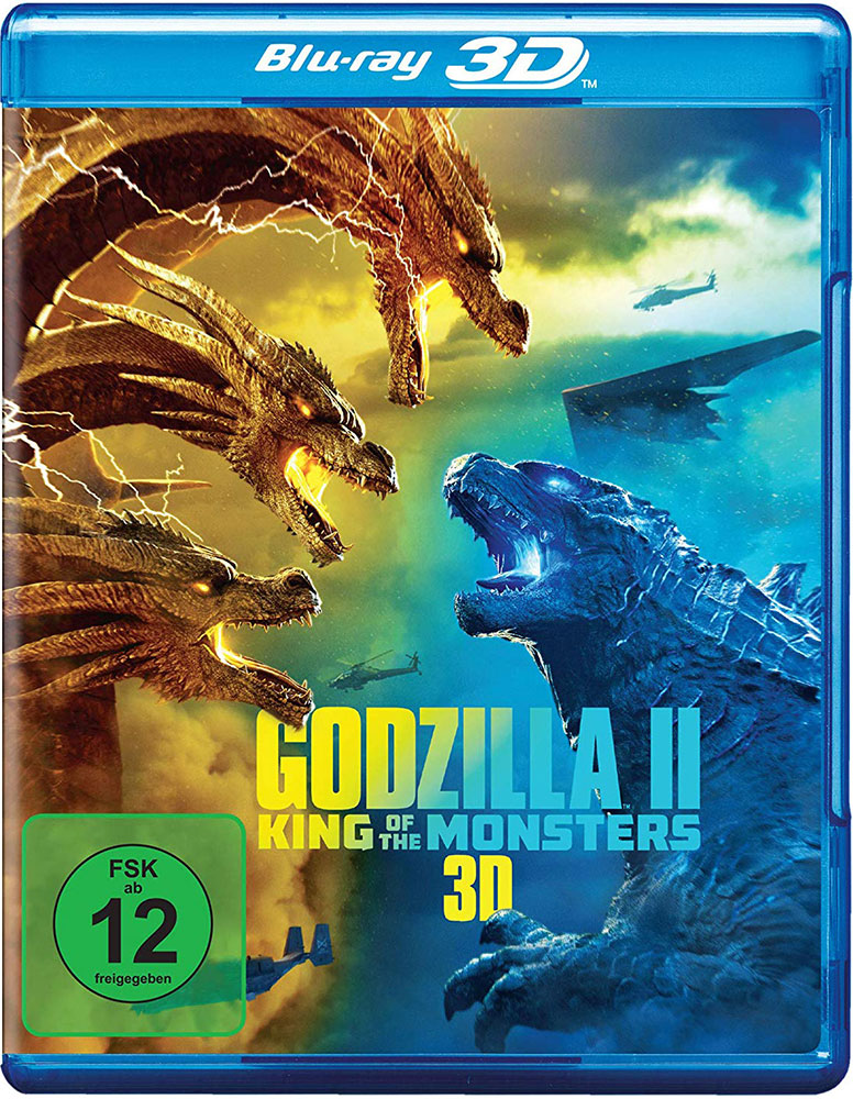 GODZILLA II: KING OF THE MONSTERS (Blu-Ray 3D)