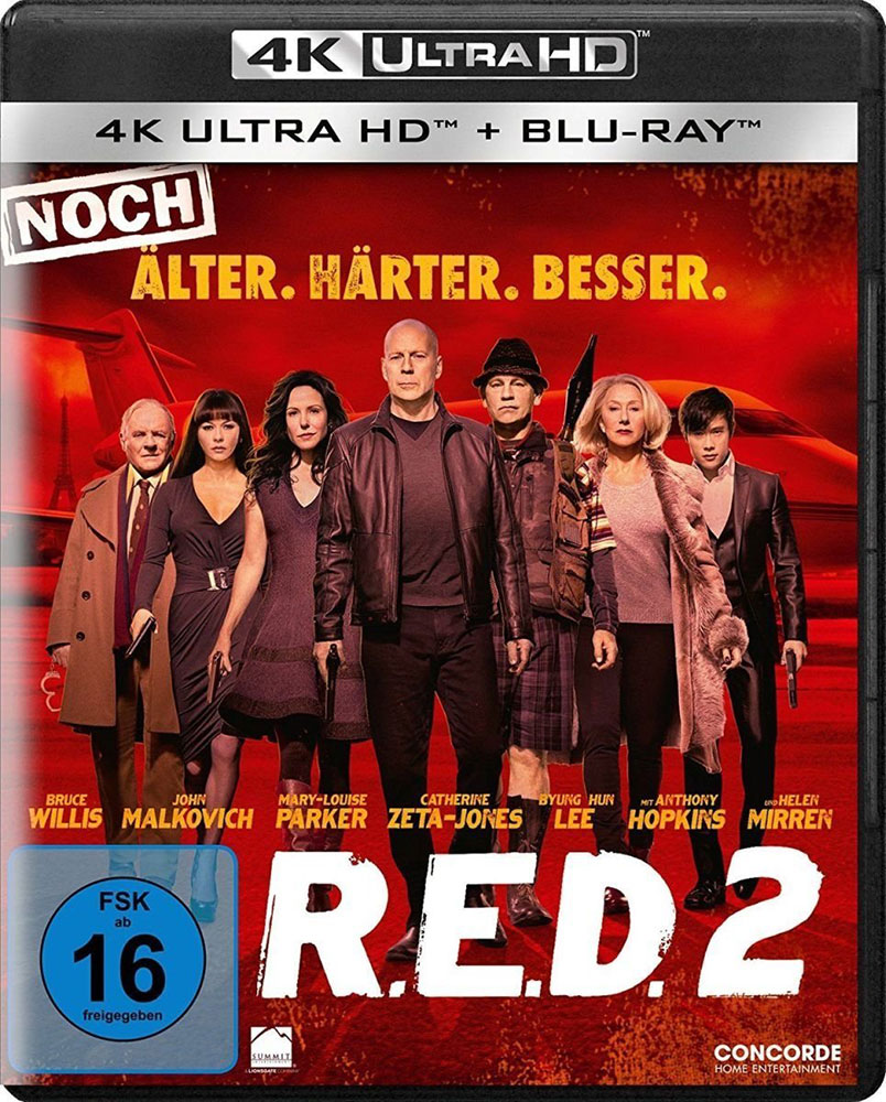 R.E.D. 2 (4K UHD+Blu-Ray)