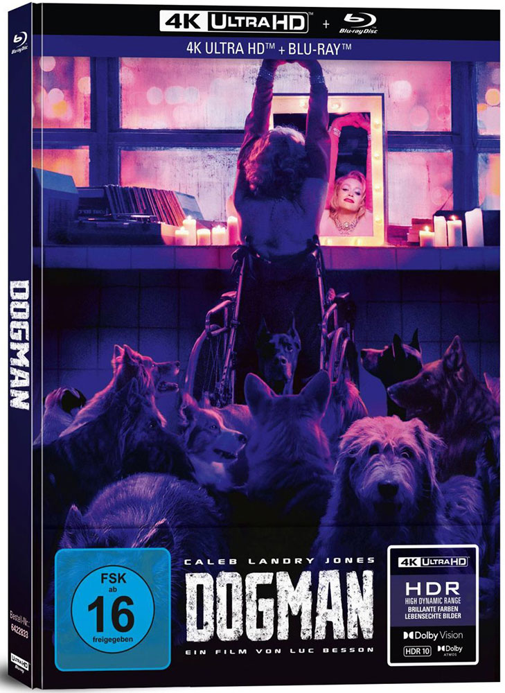 DOGMAN (4K UHD+Blu-Ray) - Cover B - Mediabook - Limited Edition