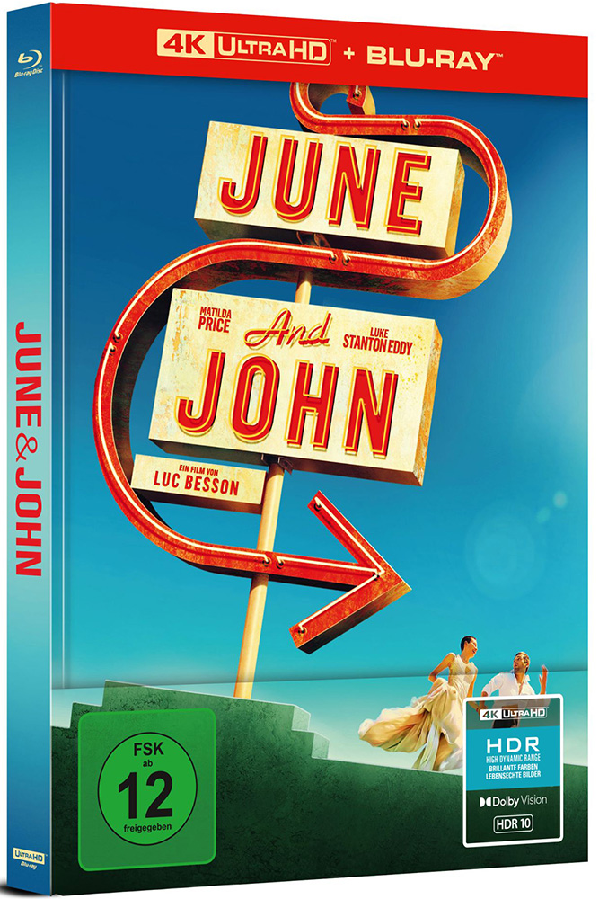 JUNE AND JOHN (4K UHD+Blu-Ray) - Mediabook - Limited Edition