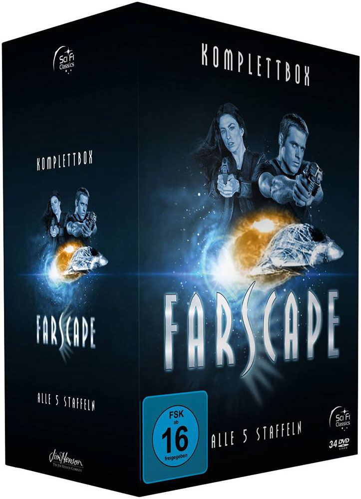 FARSCAPE - VERSCHOLLEN IM ALL - Komplettbox (34DVD)