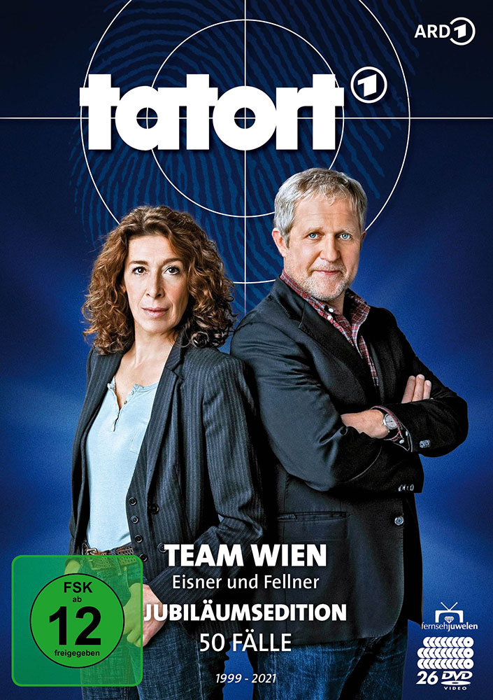 TATORT WIEN: STAFFEL 1-4 JUBILÄUMSEDITION: EISNER UND FELLER ERMITTELN (FALL 1-50) 1999-2021 (26DVDs)