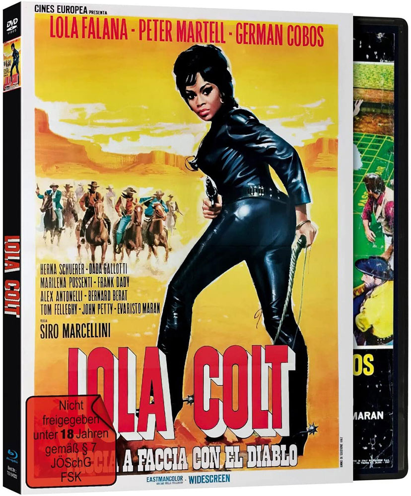 LOLA COLT - SIE SPUCKT DEM TEUFEL INS GESICHT (Blu-Ray+DVD) - Cover B - Limited Deluxe Edition