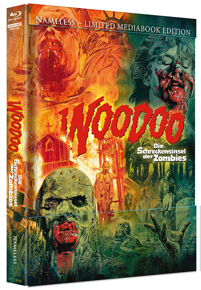 WOODOO (4K UHD) (4Discs) - Cover E - Mediabook - Limited 500 Edition