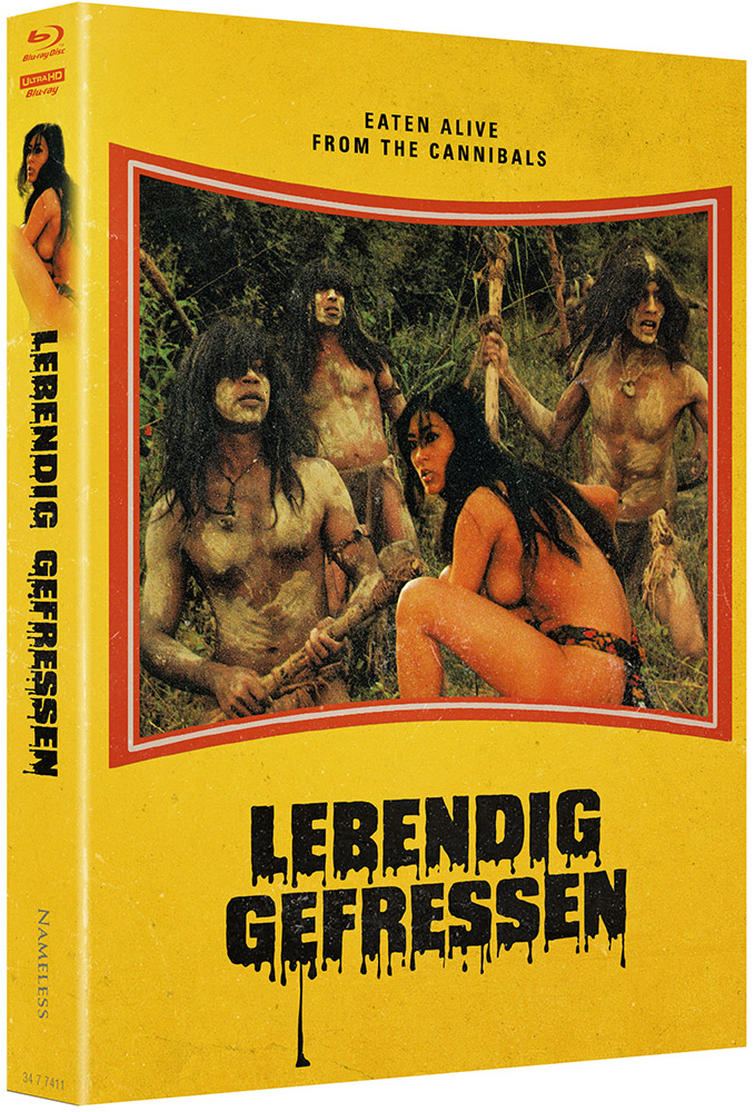 LEBENDIG GEFRESSEN (4K UHD+2Blu-Rays) - Cover H - Mediabook - Limited 333 Edition