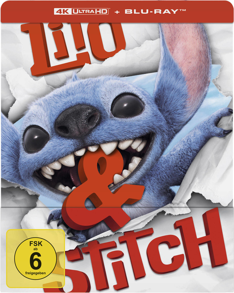 LILO & STITCH (2025) (4K UHD+Blu-Ray) - Limited SteelBook Edition