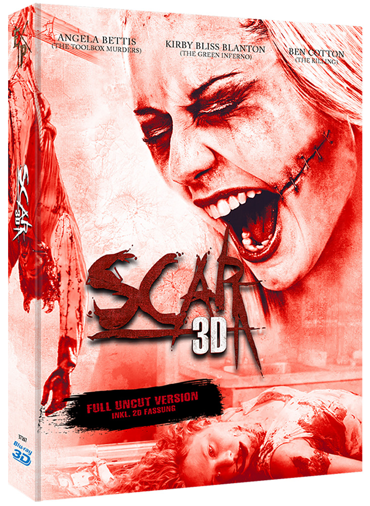 SCAR (Blu-Ray 3D) - Cover A - Mediabook - Limited 222 Edition - 2D & 3D Version - Uncut