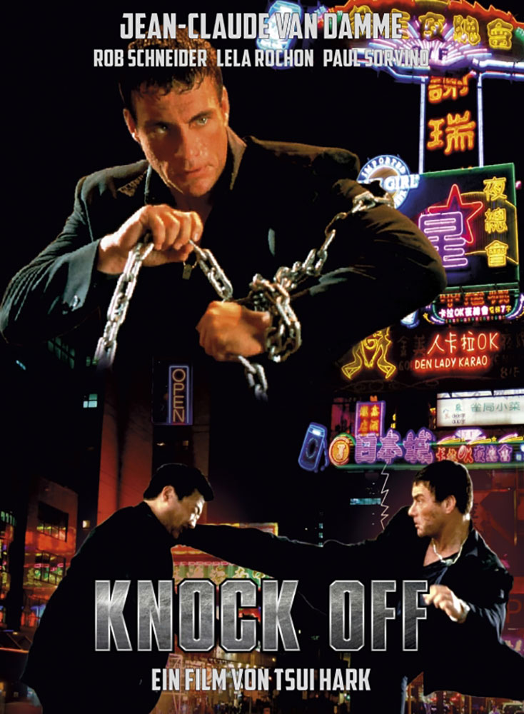 KNOCK OFF - DER ENTSCHEIDENDE SCHLAG (Blu-Ray+DVD) - Cover C - Mediabook - 2K Remastered - Limited 135 Edition