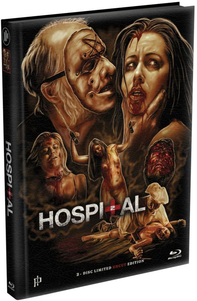 HOSPITAL 2 (Blu-Ray+DVD) - Mediabook (Wattiert) - Limited 333 Edition