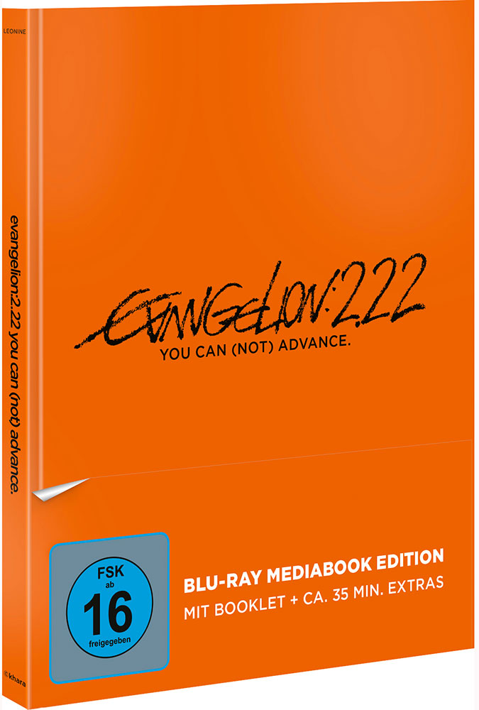 EVANGELION: 2.22 YOU CAN (NOT) ADVANCE (Blu-Ray) - Mediabook - Limited Special Edition