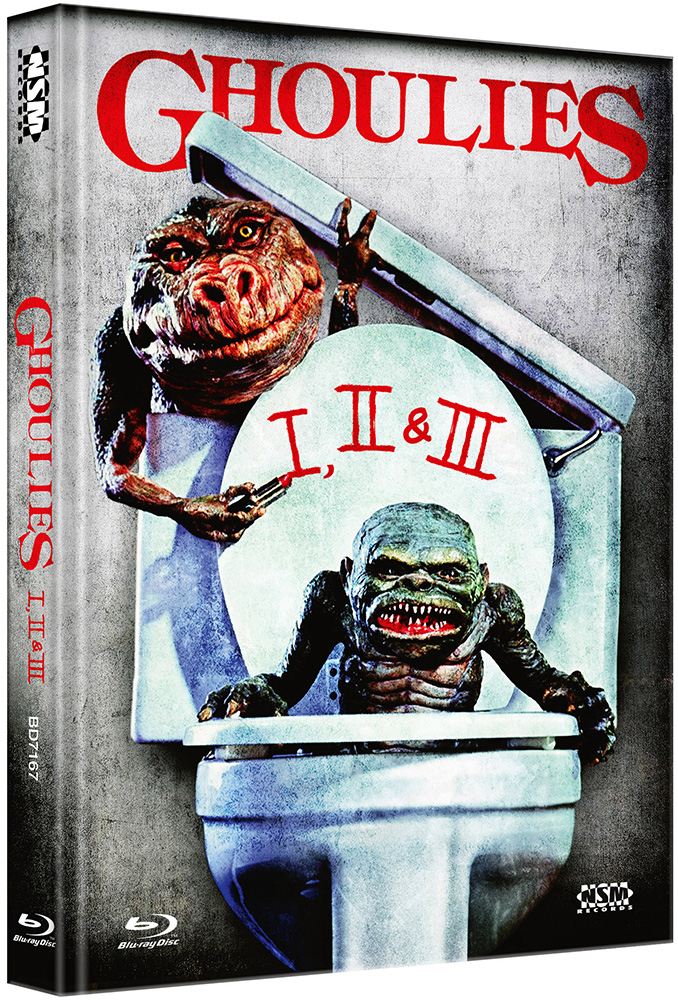 Ghoulies 1-3 (Blu-Ray) - Triple Feature Mediabook 003/777