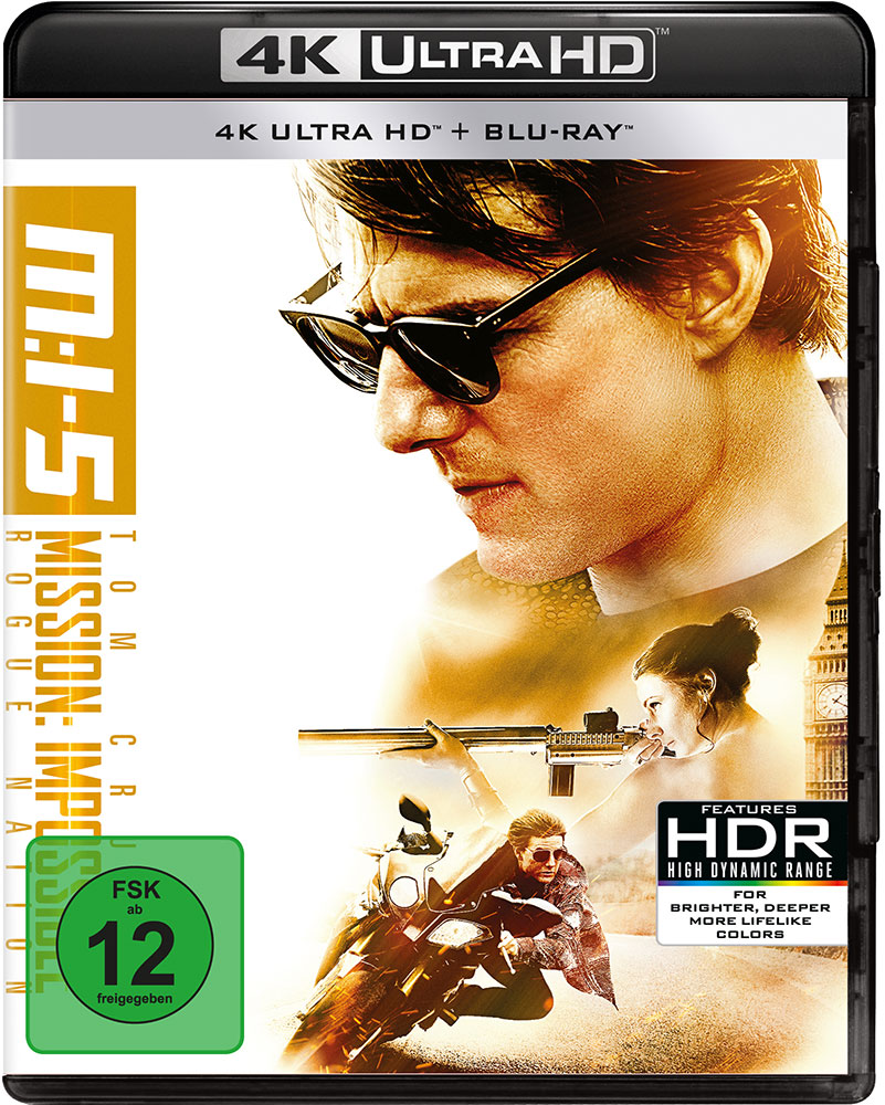 MISSION IMPOSSIBLE 5 - ROGUE NATION (4K UHD+Blu-Ray)