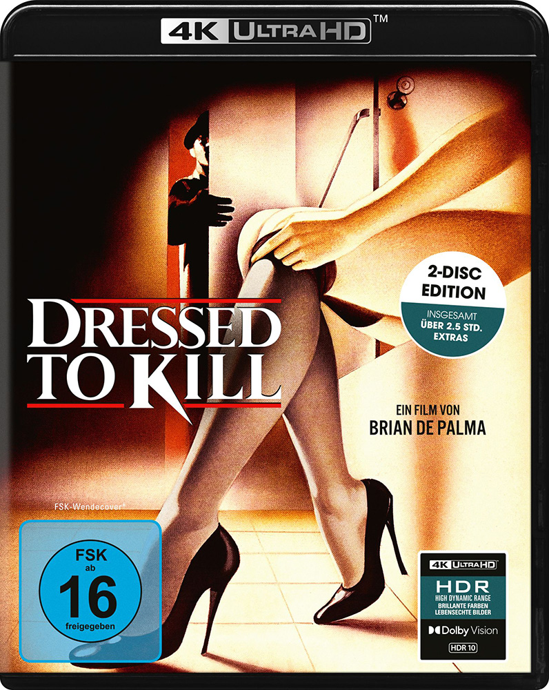 DRESSED TO KILL (4K UHD+ Bonus Blu-Ray)