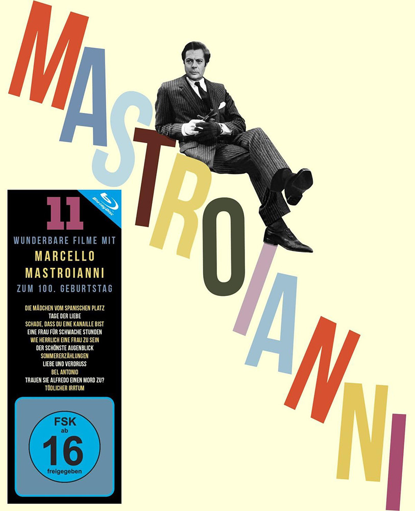 MASTROIANNI 100 (Blu-Ray) (11 Filme) (10Discs)