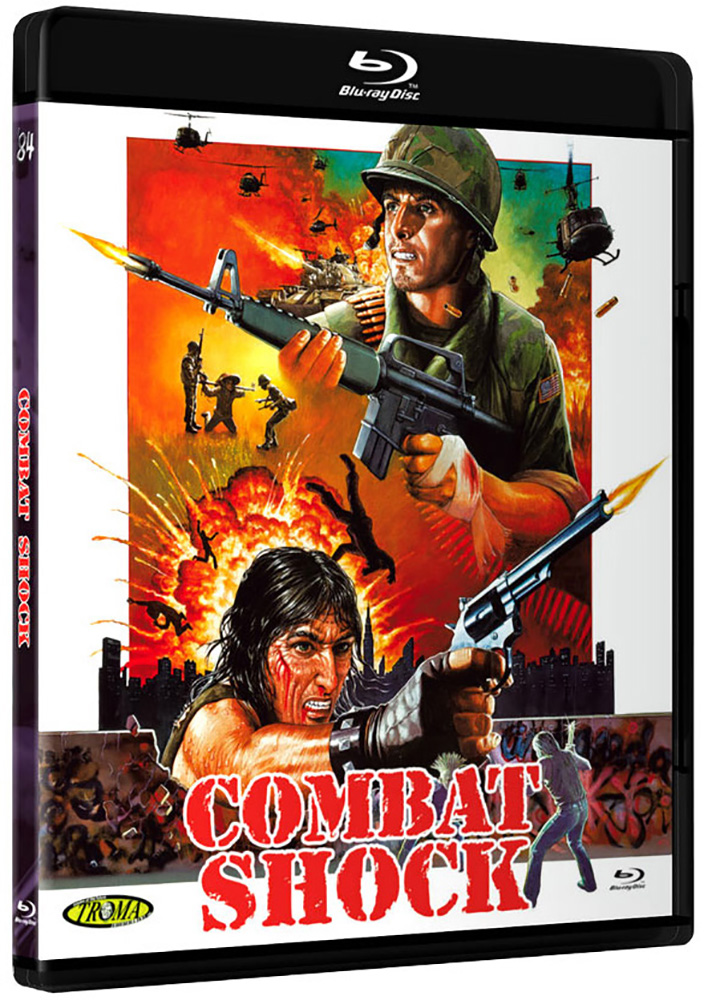 COMBAT SHOCK (Blu-Ray) - Troma Cult Collection