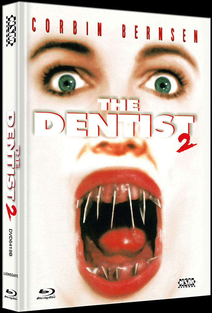 DENTIST 2, THE (Blu-Ray+DVD) - Cover B - Mediabook - B-Ware ohne Limitierungsnummer!