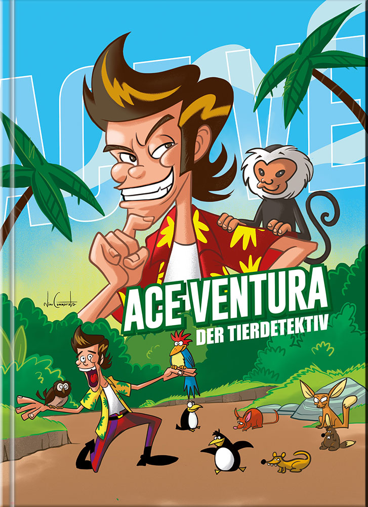 ACE VENTURA - DER TIERDETEKTIV (2Blu-Rays) - Season 1-3 - Cover B - Mediabook - Die komplette Serie - Limited 222 Edition