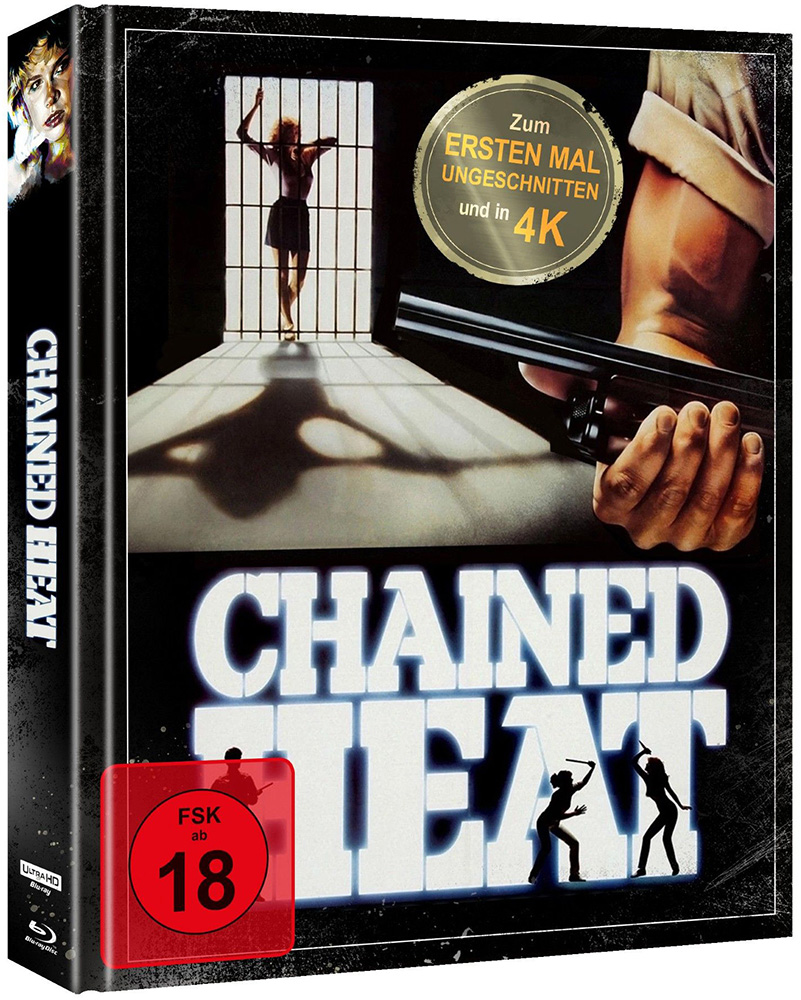 CHAINED HEAT (4K UHD+Blu-Ray) - Cover A - Mediabook - Limited Edition