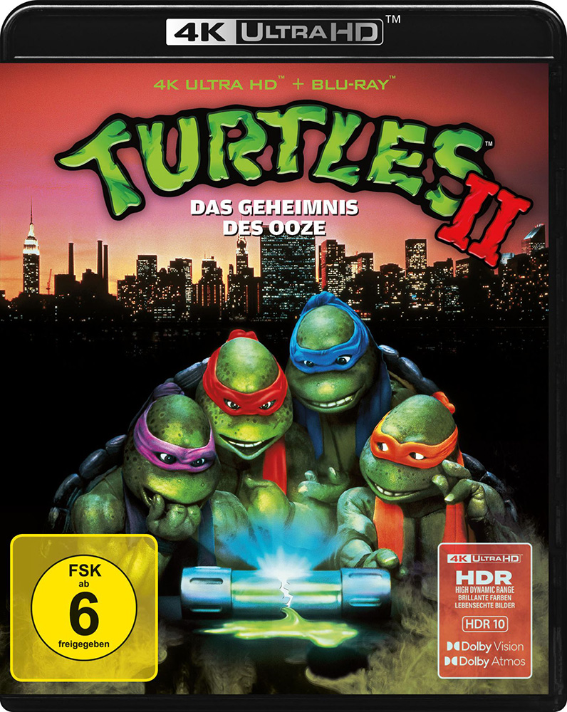 TURTLES II - DAS GEHEIMNIS DES OOZE (4K UHD+Blu-Ray)