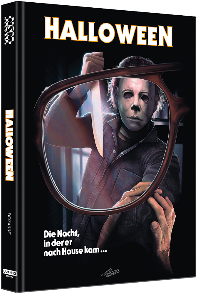 Halloween 1 (4K UHD) - Cover E - Mediabook(Lovell) 088/333