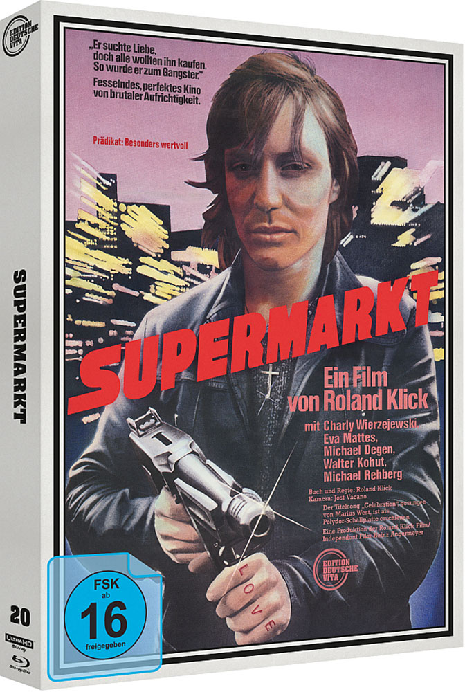 SUPERMARKT (4K UHD+Blu-Ray) - Cover A - Edition Deutsche Vita # 20 - Digipak - Limited 1000 Edition