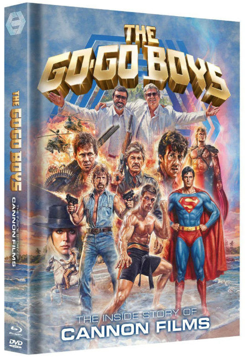 GO-GO BOYS: THE INSIDE STORY OF CANNON FILMS (Blu-Ray+DVD) - Cover B - Mediabook - Limited 222 Edition