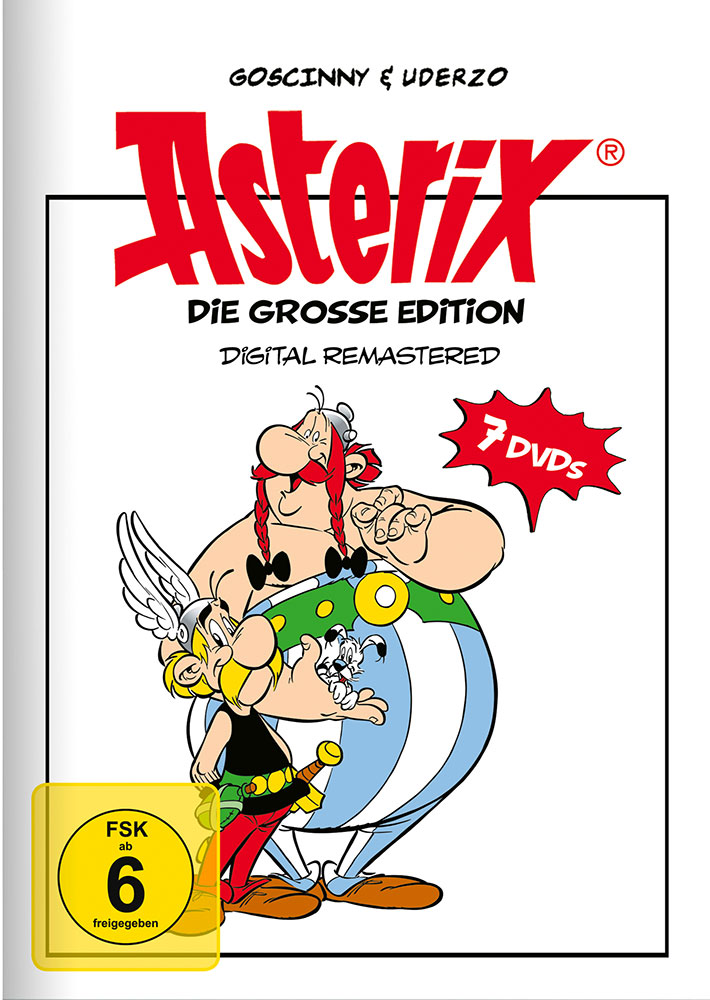 GROSSE ASTERIX EDITION, DIE (7DVDs) - Digital Remastered (2023)