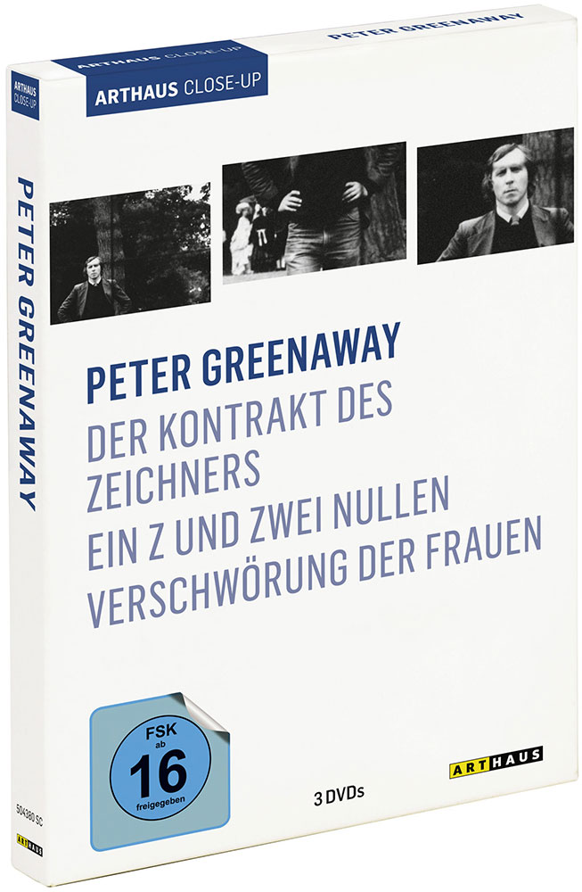 PETER GREENAWAY - Arthaus Close-Up (3DVD)