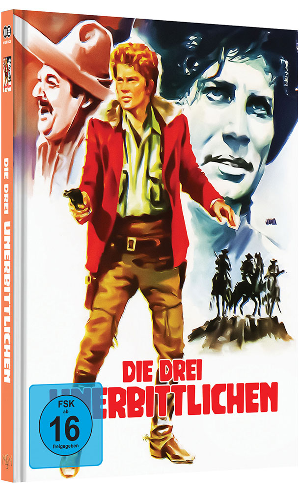 DREI UNERBITTLICHEN, DIE (Blu-Ray+DVD) - Cover B - Mediabook - Limited Edition