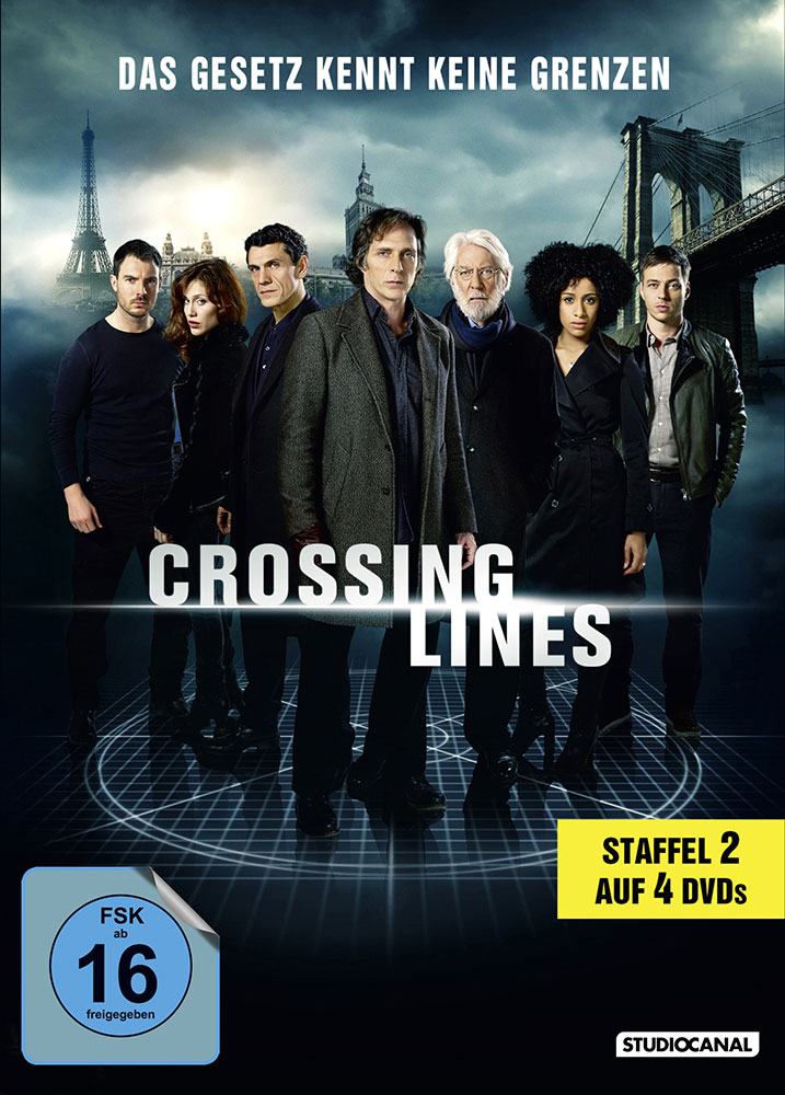 CROSSING LINES - Staffel 2 (4DVD)