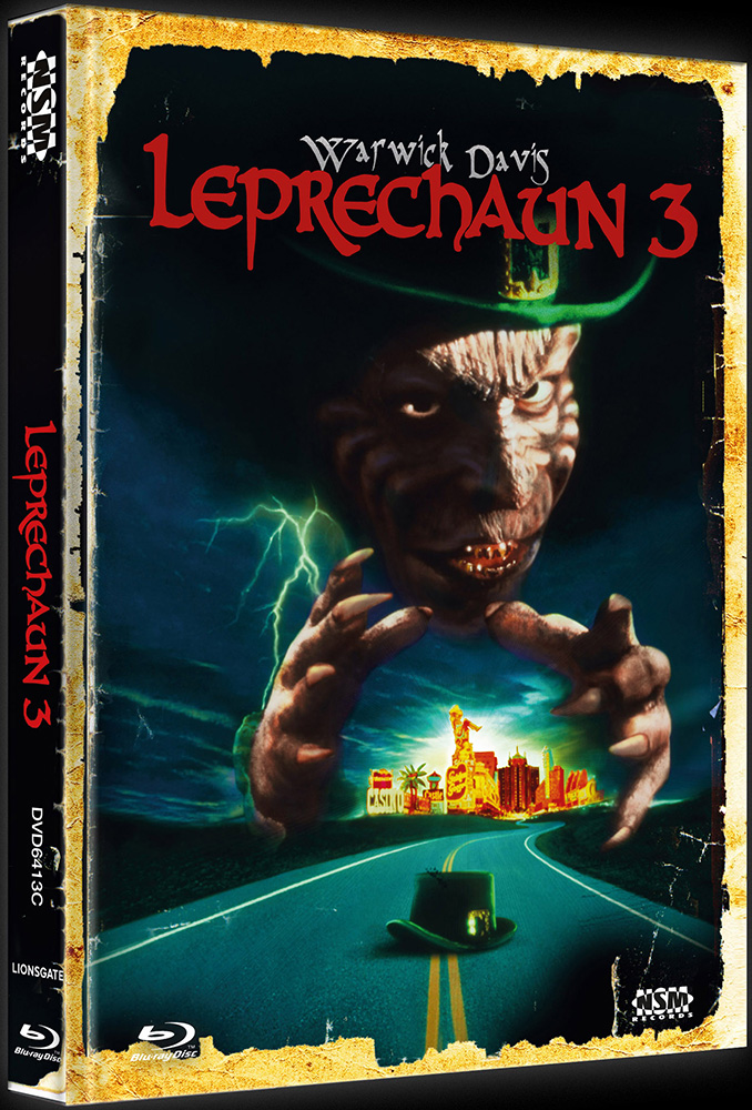 LEPRECHAUN 3 (Blu-Ray+DVD) - Cover C - Mediabook - B-Ware ohne Limitierungsnummer!