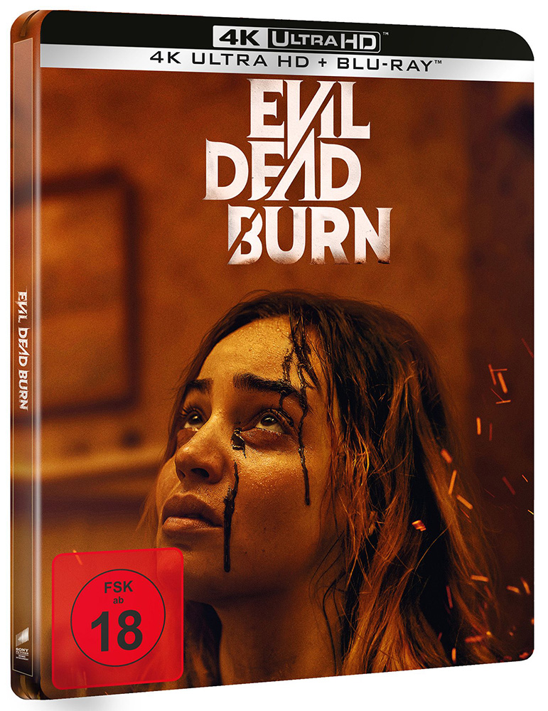 EVIL DEAD BURN (4K UHD+Blu-Ray) - SteelBook - Limited Edition