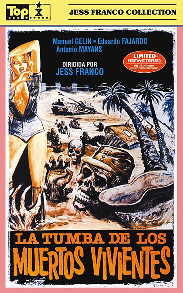 LA TUMBA DE LOS MUERTES VIVIENTES (OASE DER ZOMBIES) - Cover B - Jess Franco - große Hartbox