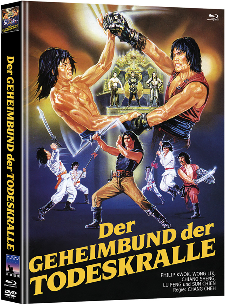 GEHEIMBUND DER TODESKRALLE, DER (Blu-Ray+DVD) - Mediabook - Limited 111 Edition