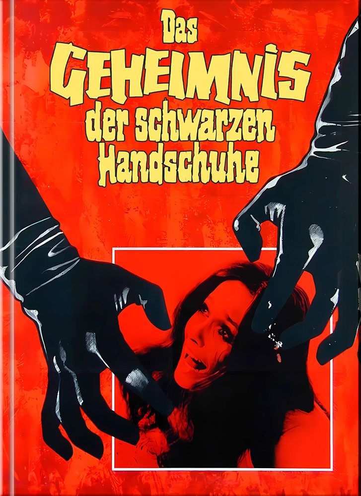 GEHEIMNIS DER SCHWARZEN HANDSCHUHE, DAS (4K UHD+BD+CD) - Cover A - Mediabook - Limited 444 Edition - Uncut - inkl. 372 Seiten tenebrarum Booklet