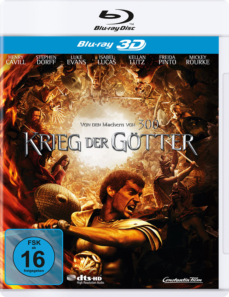 KRIEG DER GÖTTER (Blu-Ray 3D)