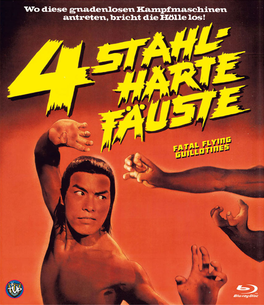 4 STAHLHARTE FÄUSTE (Blu-Ray) - Uncut - Wendecover mit 2. Motiv