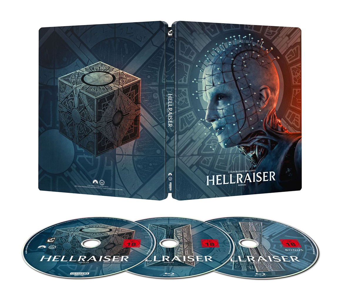 HELLRAISER - DAS SCHLOSS ZUR HÖLLE (4K UHD+2Blu-Rays) - SteelBook - Limited Edition