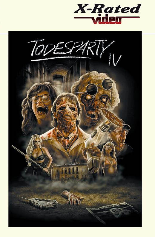 TODESPARTY IV - DOOM ASYLUM (Blu-Ray) - Cover A - große Hartbox - Limited 66 Edition