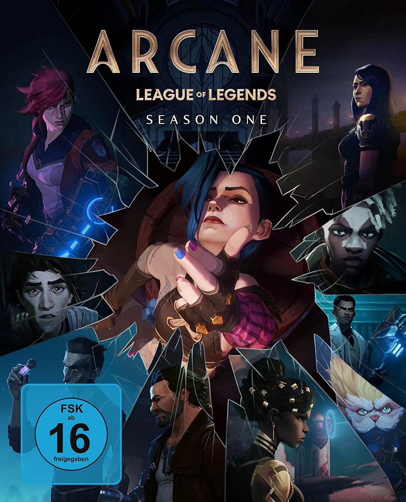 ARCANE - LEAGUE OF LEGENDS - Staffel 1 (Blu-Ray) (3Discs)