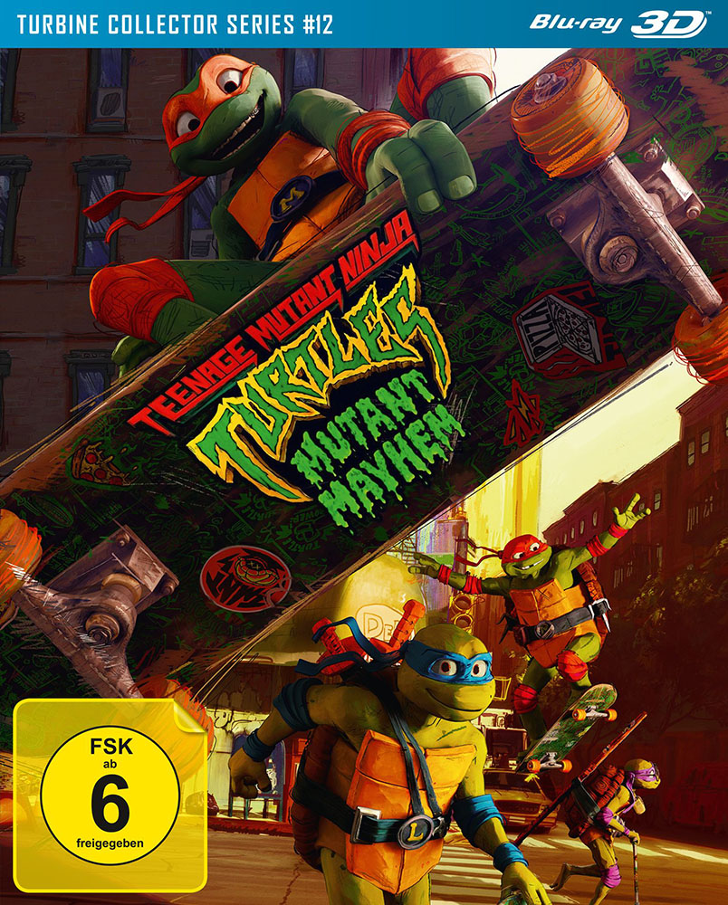 TEENAGE MUTANT NINJA TURTELES: MAYHEM (Blu-Ray 3D) - Turbine Collector Series #12