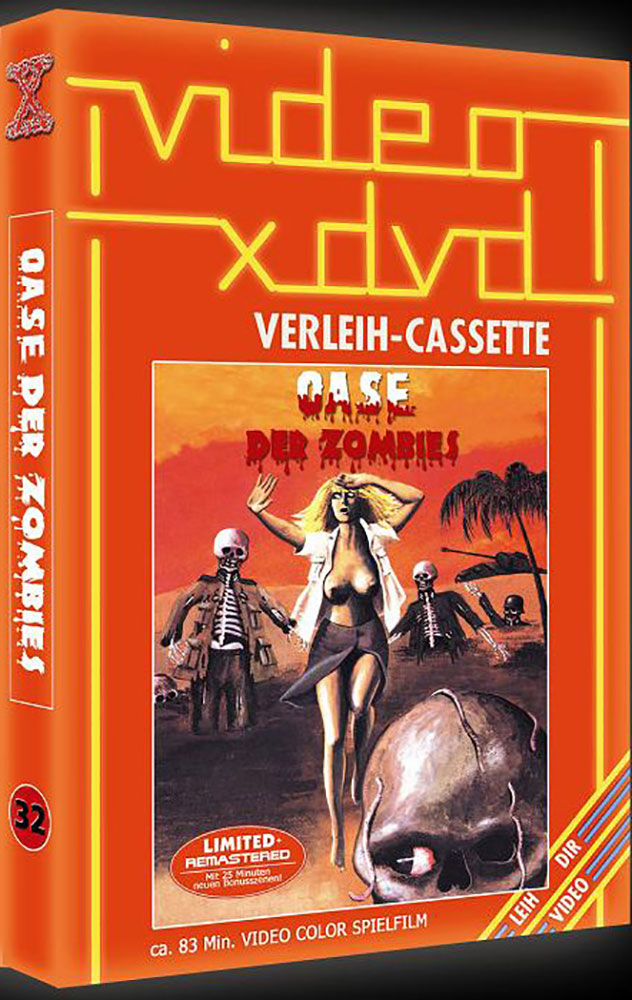 OASE DER ZOMBIES - Cover A - Jess Franco Collection - große Hartbox - Uncut