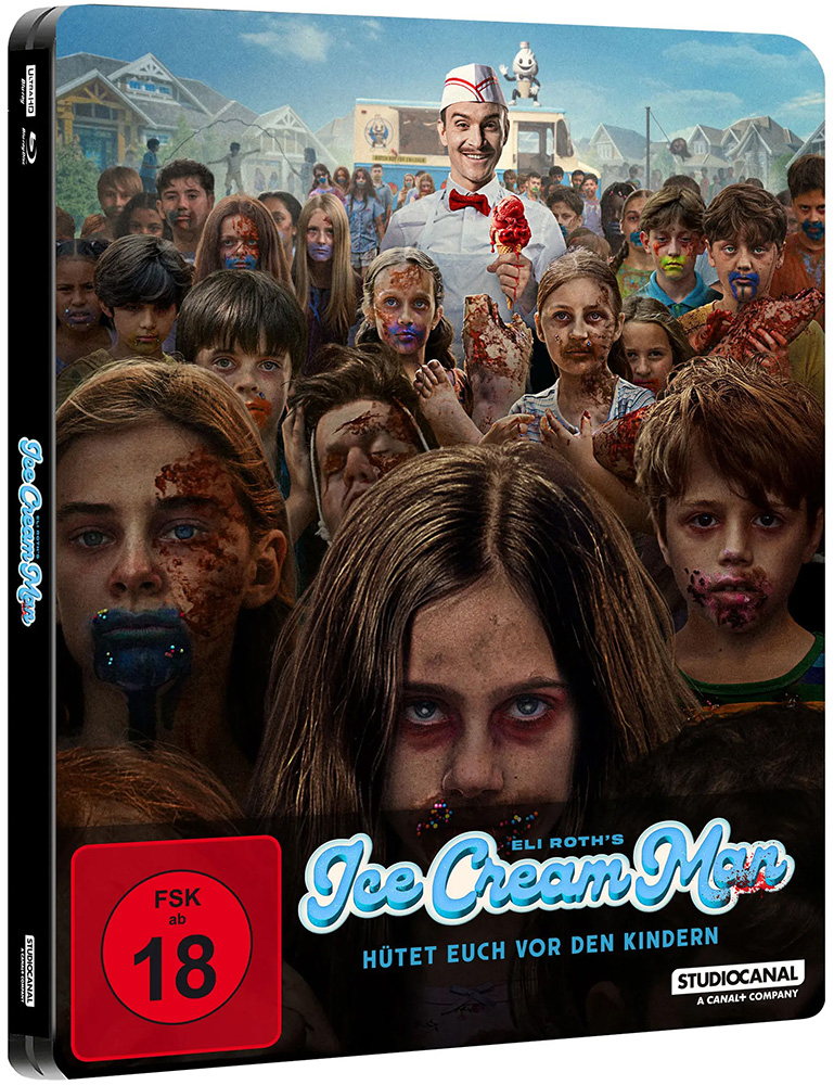 ICE CREAM MAN (4K UHD+Blu-Ray) - SteelBook - Limited Edition