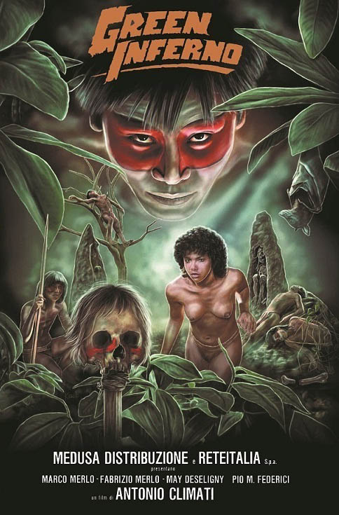 GREEN INFERNO (Blu-Ray) - Cover E - große Hartbox - Limited 44 Edition