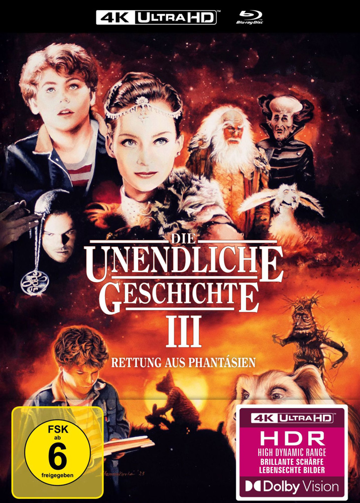 UNENDLICHE GESCHICHTE III, DIE (4K UHD+Blu-Ray) - Mediabook - Limited Edition