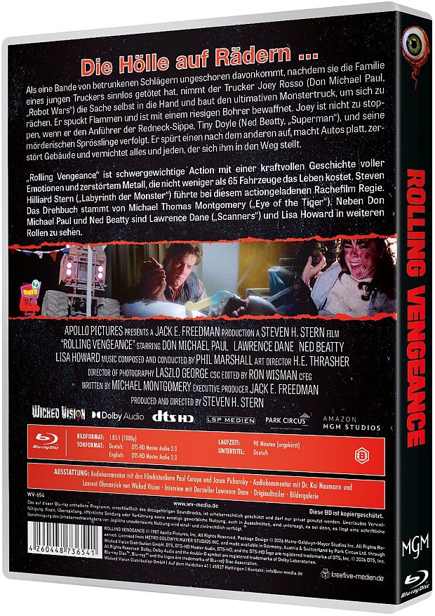 ROLLING VENGEANCE (MONSTER TRUCK) (Blu-Ray)
