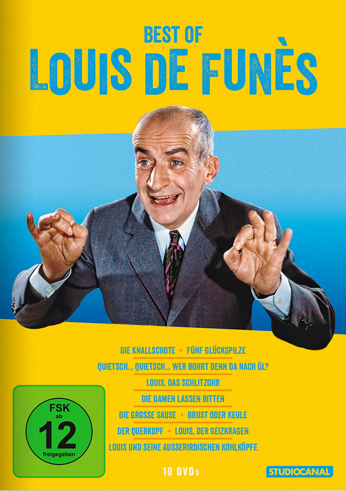 BEST OF LOUIS DE FUNÈS (10DVDs)