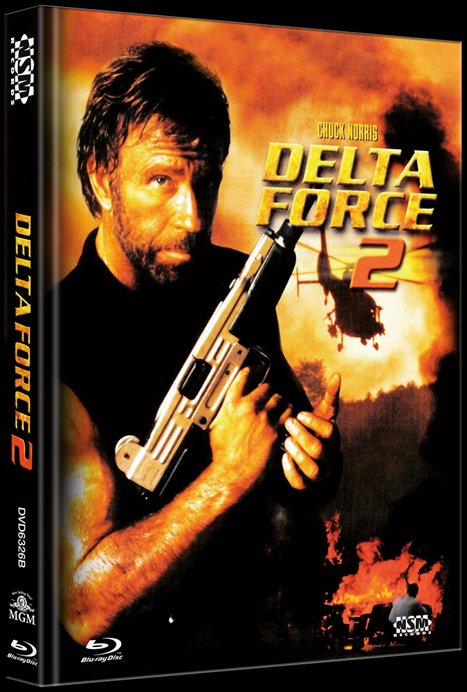 Delta Force 2 (Blu-Ray+DVD) - Cover B - Mediabook 222/500